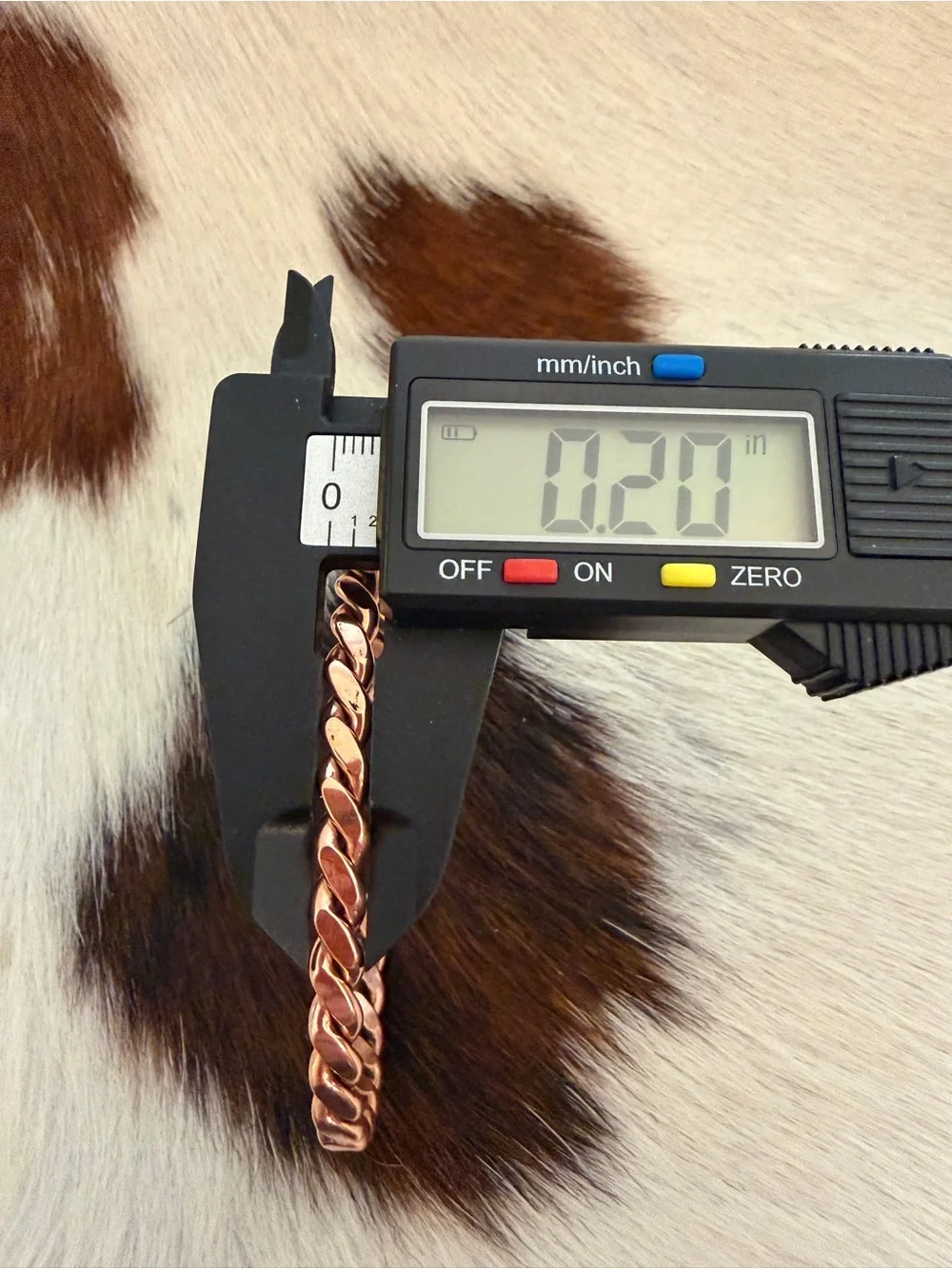 ❤️ UNISEX Native American Artisan Copper Braided Cuff ADJ 15.9 Grams New Mexico